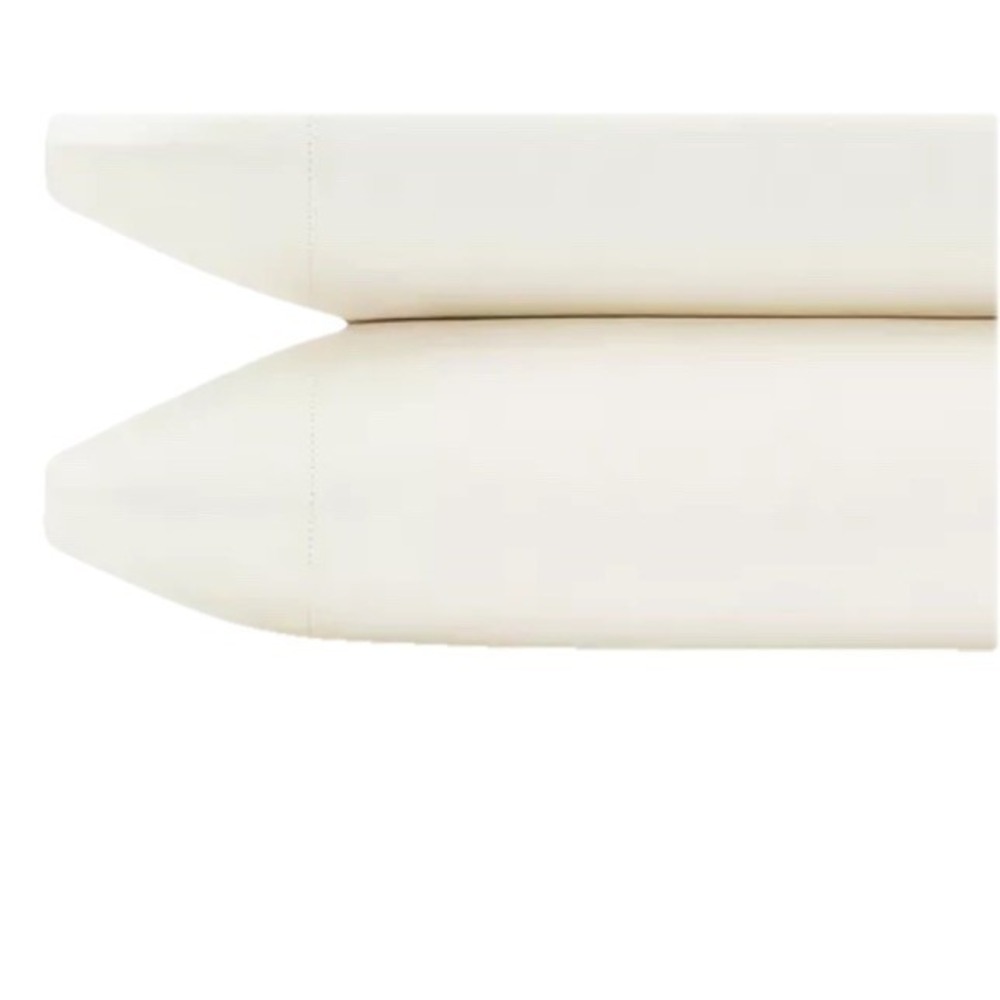 Sferra Parello Pillowcase Ivory 5762 SDPC Fine Linens Made In Italy 22x33in New
